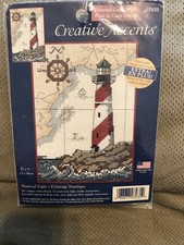 DIMENSIONS CREATIVE ACCENTS "NAUTICAL LIGHT" COUNTED CROSS STITCH KIT 7935