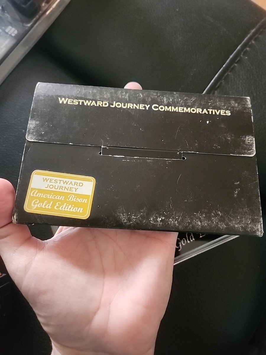 2005 P&D Westward Journey Nickel Set - American Bison Gold Edition