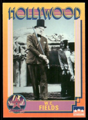 WC Fields 1991 Hollywood Star Card #109 (NM)