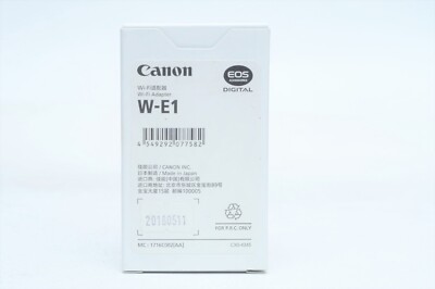 Canon OEM Wi-Fi Adapter W-E1 (1716C001) For Canon 5DS, 5DSR, 7D Mark II