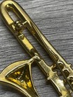 Brooches pins Lot Trombone Saxophone Trumpet Musical Notes Rhinestones vintage — photo 10
