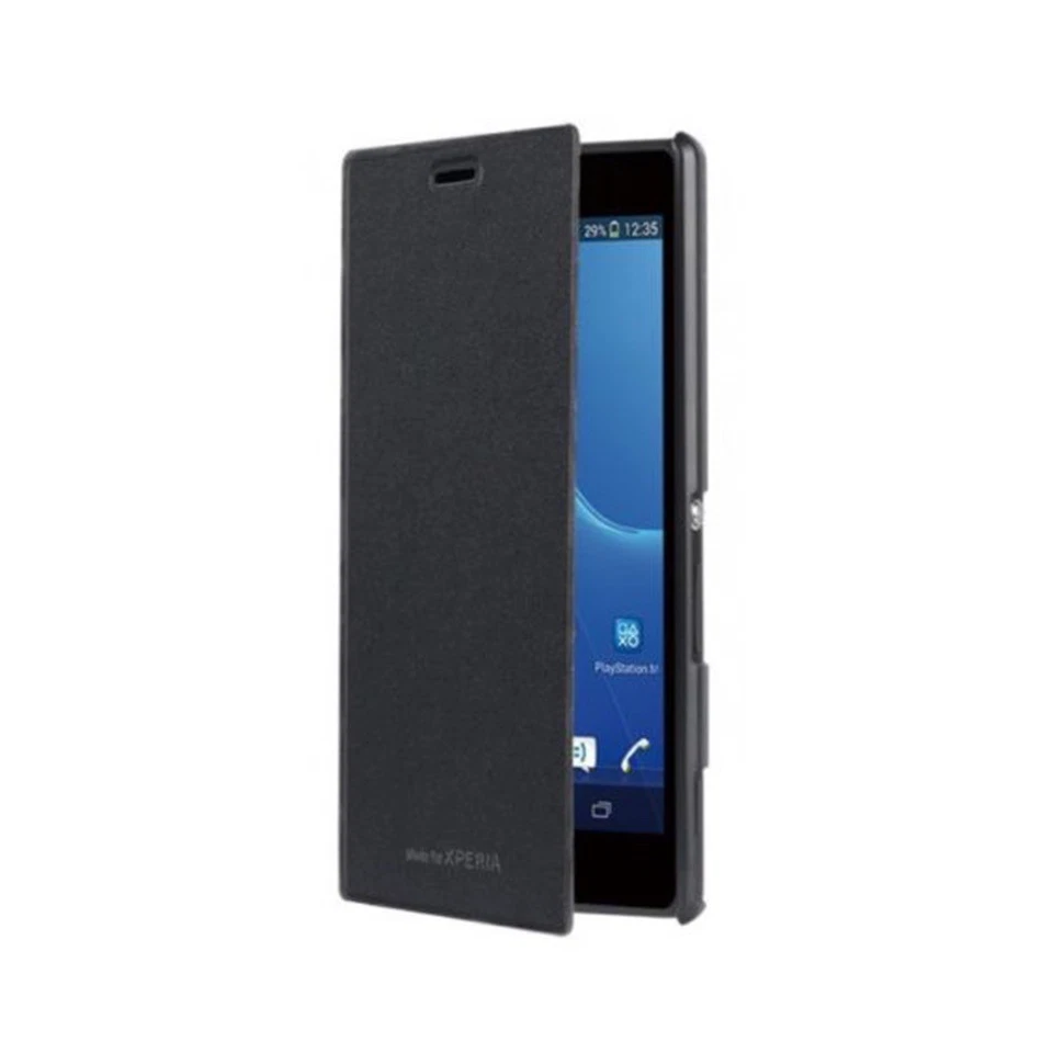 Roxfit Premium Slim Line Book Case With Card Slot for the Sony Xperia M2 - Black - Image 3 of 3