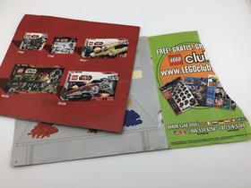 LEGO&reg; Star Wars 8036 Separatist Shuttle Instruction Manual Only! Damaged!