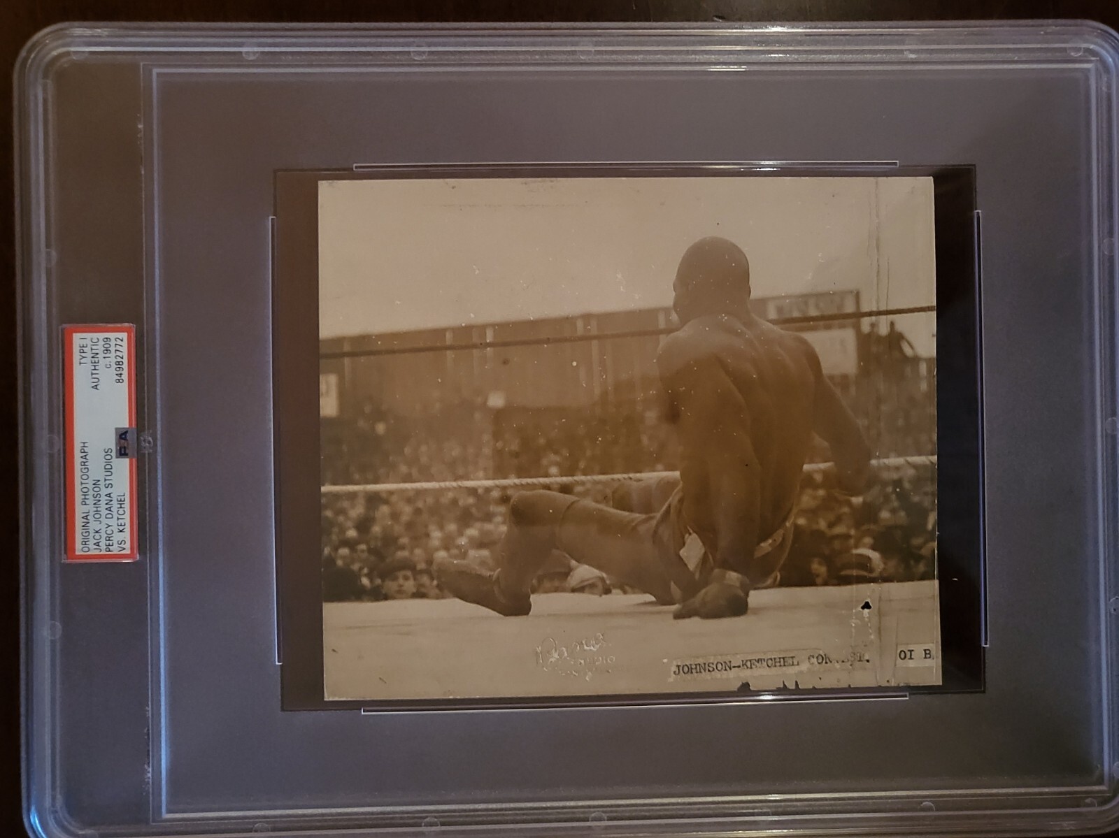 Circa 1909 Jack Johnson vs. Ketchel Original Photograph PSA Type 1 eBay