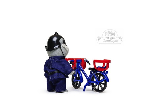 Sylvanian Families Calico Critters Policía PC Roberts y Bicicleta - Imagen 3 de 3