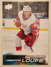 2022-23 Upper Deck Young Guns Chase Pearson French Variation Jeunes Loups