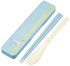 Moomin Skater Combination set Chopsticks Spoon 7.09in  Light Color Japan New