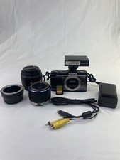 Olympus Pen E-P2 Digital Camera W/Accessories-Preowned Read Description Nice 