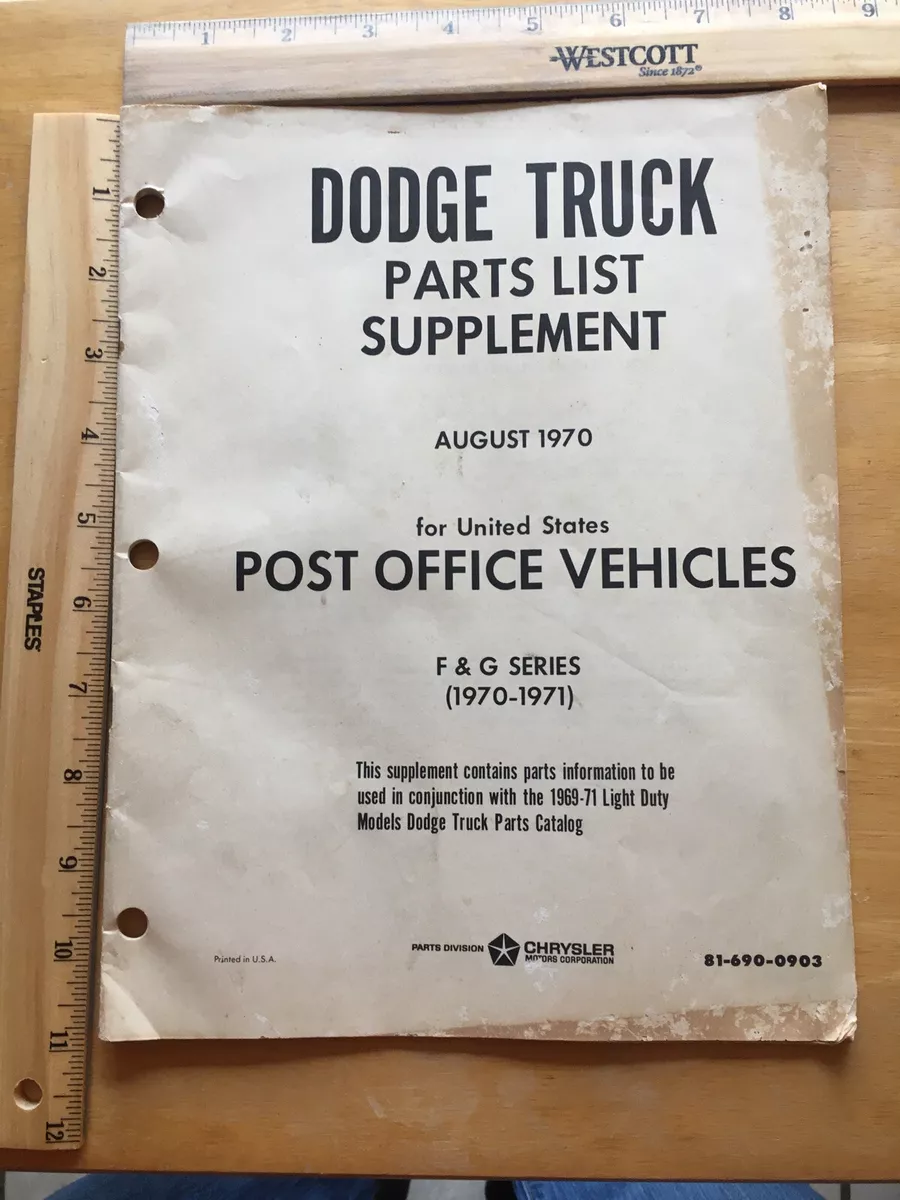 1970 dodge truck parts deals