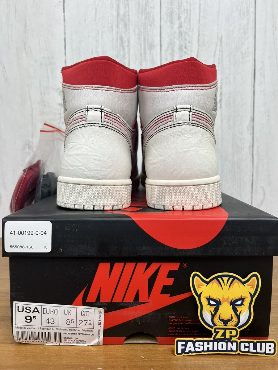 Size 7.5 - Air Jordan 1 Retro OG High Phantom for sale