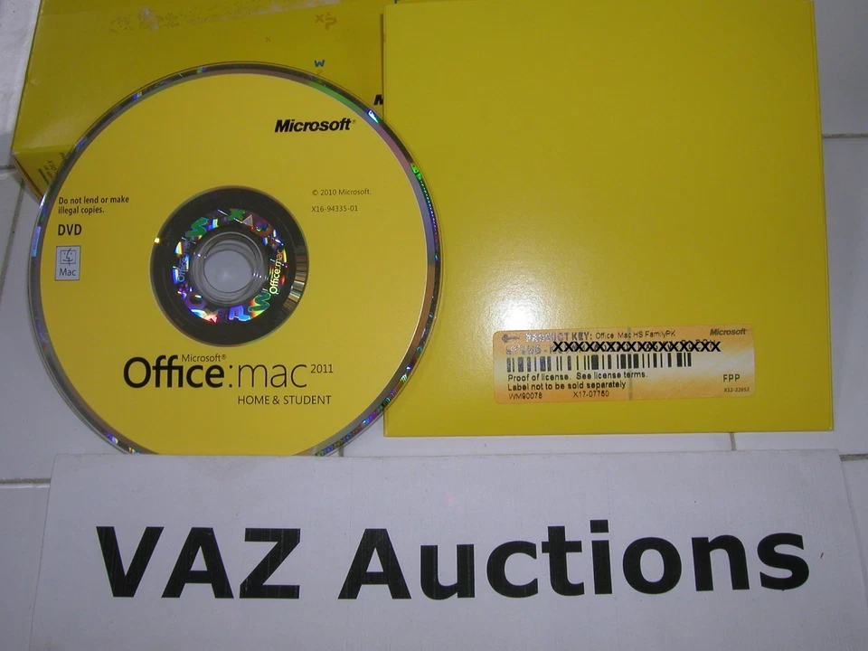 MS Microsoft Office MAC 2011 Home and Student Family Pack For 3PCs =NEW Retail= - Image 2 of 4