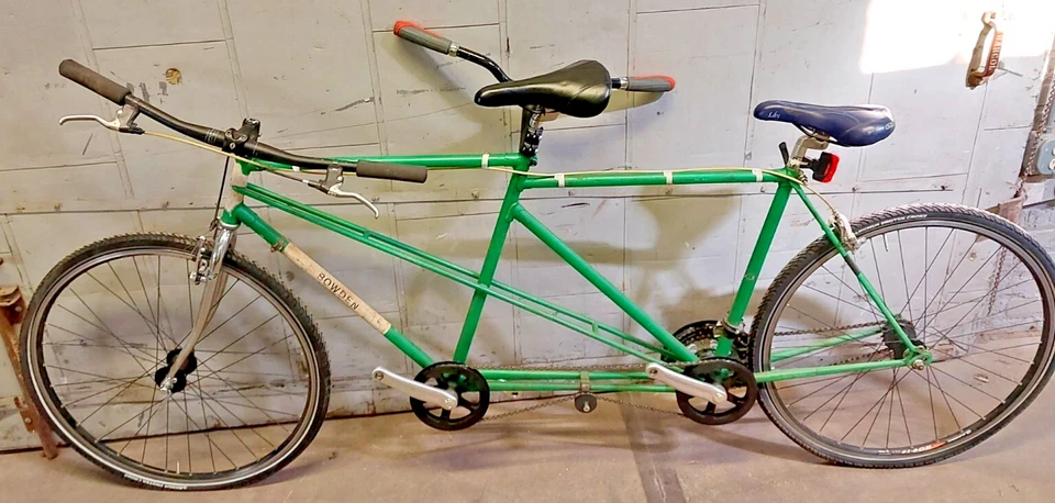 Bicicleta de Carretera Bowden SS Mixte 1960 Tándem Grande 58/53 cm Standover Hecha en EE. UU./Envío:) Foto 2 de 4