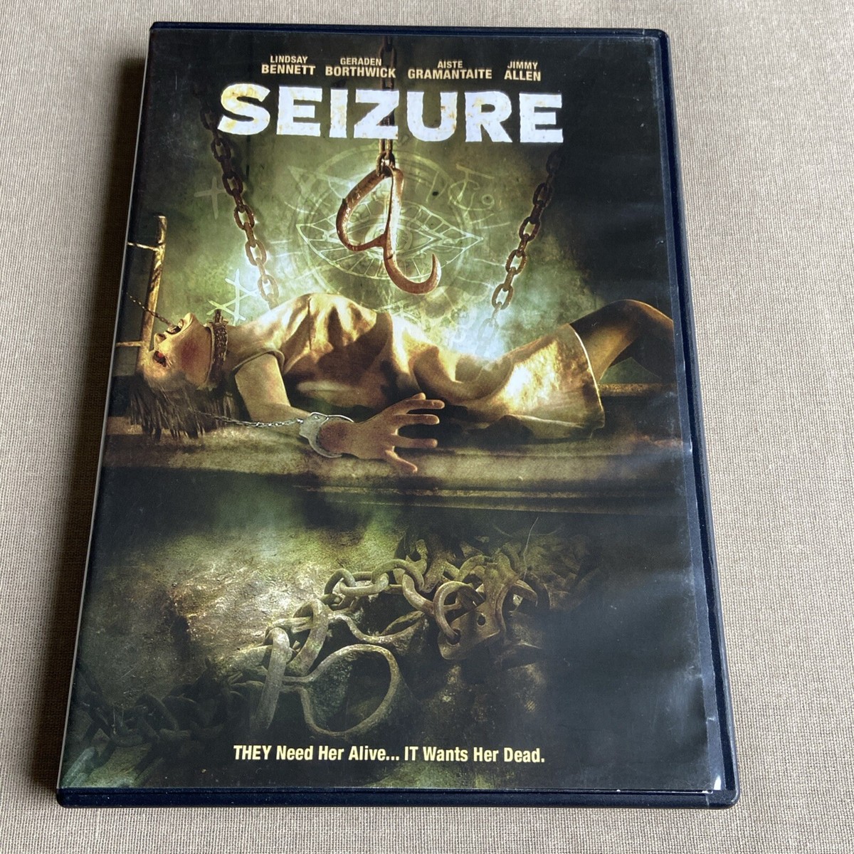 Seizure (DVD, 2016) Horror Jimmy Allen Lindsay Bennett-Thompson