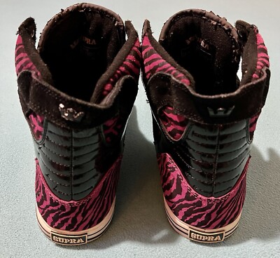 SUPRA / SKYTOP / MUSKA 001 / Size 13 / Black Magenta / Tiger