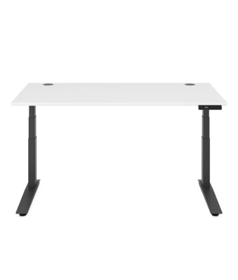 Fully Jarvis Laminat-Stehschreibtisch | Weiß | 1200 x 800 | Tragfähigkeit 158kg