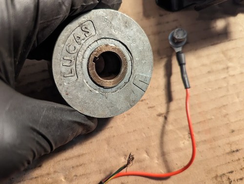 BSA B44 VICTORY 144 STATOR FLYWHEEL BOYER BRANSDEN IGNITION SWITCH TAIL LIGHT - Bild 4 von 18