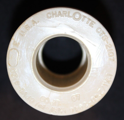 Charlotte CTS2107 - 1" x 1/2" CPVC Flowguard Gold Bushings - Lot of 70 - Picture 5 of 5