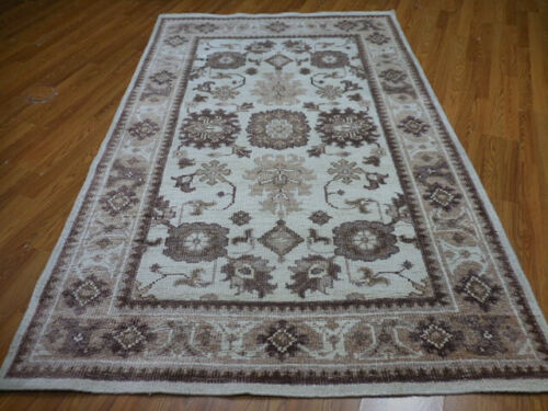Colorful Turkish oushak hand knotted wool Transitional Design 5.3x8 Rug