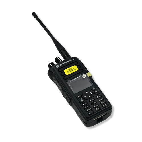 RADIO HOUSING KIT WITH KNOBS - BLACK FITS MOTOROLA DP4800 WITH SPEAKER ASSEMBLY - Picture 4 of 11
