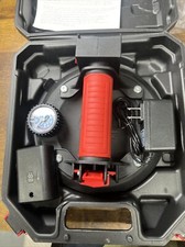 Ventosa Elettrica in Vetro 8" con Manico in Metallo,Morsetto Sollevamento Ventosa Aspirazione