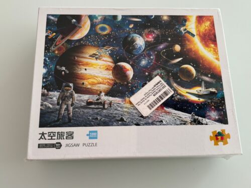 The Beautiful Scenery 1000 Piece Jigsaw Puzzle Outer Space Planets Complete.  T2 - Picture 1 of 4