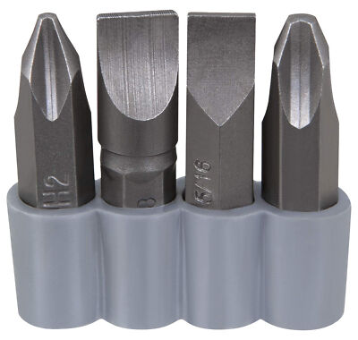 Performance Tool Replacement 4pc 3/8'' Impact Driver Bits (W2500-36MM)