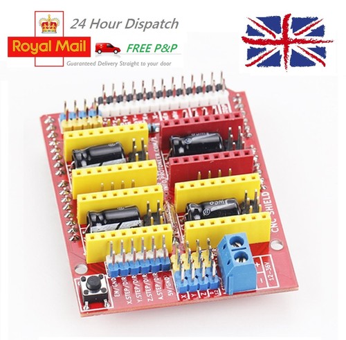 CNC Shield V3 - A4988 Driver Expansion Board for Arduino - RepRap 3D Printer