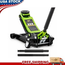 3-ton 6000lbs Low Profile Steel Servicefloor Jack Dual Pump Quick Lift For Car 3-ton 6000lbs Low Profile Steel Servicefloor Jack Dual Pump Quick Lift For Car