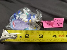 Virtual-On 1 Keychain SEGA Saturn system back Temjin blue figure VirtualOn 1996