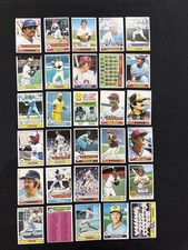 1979 Topps STAR HOF Rc Lot of 40 Low-Mid Grade No Dupes