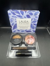 Laura Geller Captivating Creations 4 Pc Makeup Set Foundation Blush Lip Eye