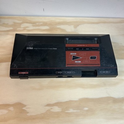 Sega Master System Power Base Console - For Parts Or Repair