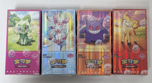 AUF LAGER Pokemon S-Chinese Gem Pack Vol.1-Vol.4 Sealed Booster Box 4 Box Set - Bild 1 von 14