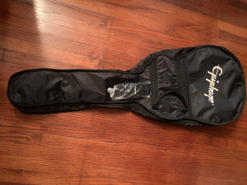“EPIPHONE” 41 Inch Black Nylon Gig Bag Guitar Case with Strap Brand New!