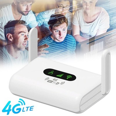 4G CPE Router LTE Wireless Router mit SIM-Kartensteckplatz 300Mbps WiFi-Hotspot