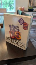 Microsoft MS-DOS 6.22 Upgrade 3.5" disks - Sealed in original shrink-wrap