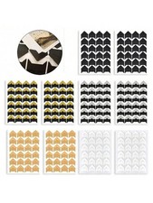 120Pcs Self-adhesive Photo Frame Corner Stickers Picture Corners Mounts UK