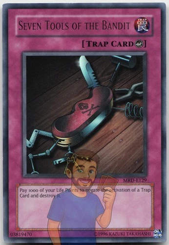 Seven Tools of the Bandit MRD-E129 Ultra Rare Unlimited Lightly Played Yugioh