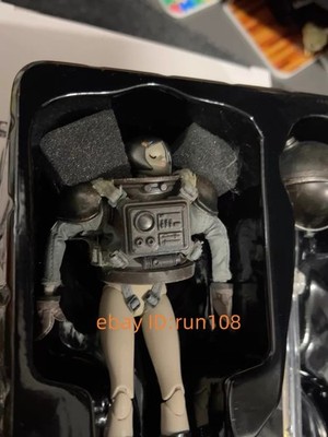 ThreeZero 3A LASSTRANAUT Female Spaceman Black Ver. 1/12 Action Figure IN STOCK