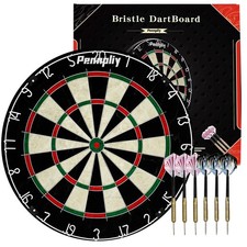 Pennpliy Bristle Dart Board Set, Professional Dart Boards for Adults 18" with...