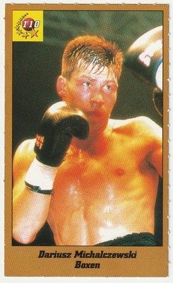 Dariusz Michalczewski 1995 Magic Sport ID Card German Magazine Insert Rare #110