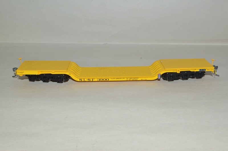 HO scale Class One Model Works Frisco GSC heavy duty depressed center flat car