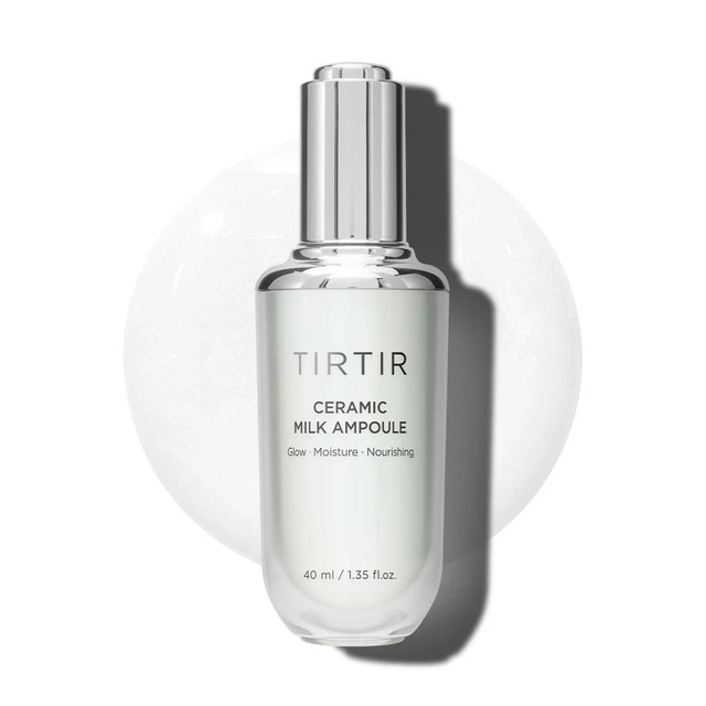 TirTir Ceramic Milk Ampoule, 1.35 Fluid Ounce / 40ml - New Without Box