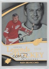 2011-12 SPx Legends of Hockey Spectrum 17/25 Alex Delvecchio #106 HOF 1e15