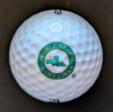 vtg - PEBBLE BEACH GOLF LINKS - Logo golf ball - U.S. Open  PGA Tour site