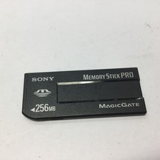 Sony Memory Stick Pro 256 MB Magic Gate.