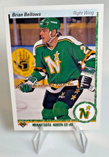 Brian Bellows #126 1990-91 Upper Deck Minnesota North Stars 💎40% OFF 8+💎