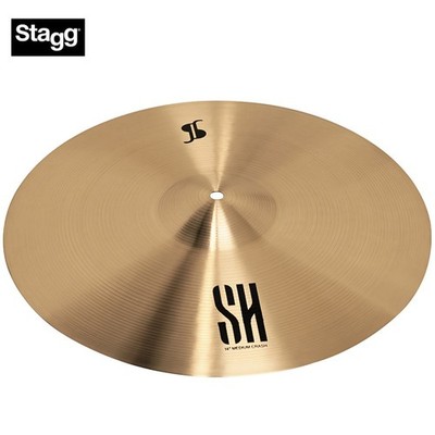 Stagg 14'' SH Regular B20 Bronze Hand Hammered Medium Crash Cymbal SH-CM14R