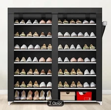 7-Tier Rotating Shoes Rack Tower 30+ Fits Pairs Of Shoes NEW + FREE SHIPPING