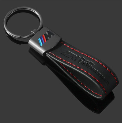 BMW M Paket Power Schlüsselanhänger Keychain Leder Neu